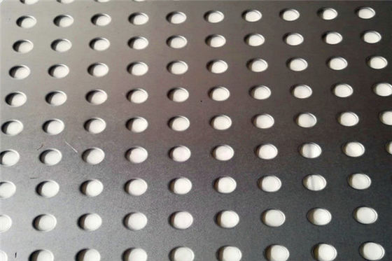 ASTM SS317 roestvrijstalen geperforeerde plaat 5 mm rond geperforeerd