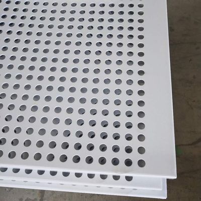 ASTM SS317 roestvrijstalen geperforeerde plaat 5 mm rond geperforeerd