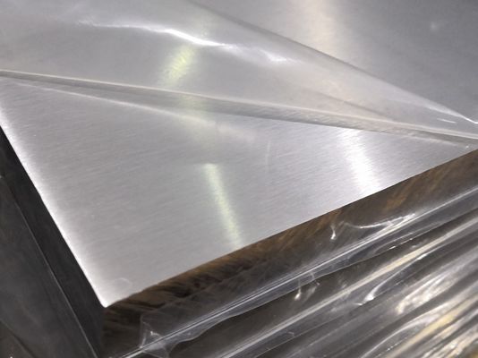 Al 1080 Aluminiumplaat 99,5% Industrieel Zuiver Blad 8000mm zandstraalt
