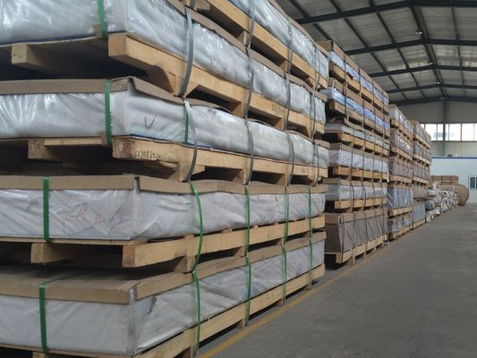 Plaat 900mm Harde Vliegtuigen Al Cu Mg Alloy Sheet van het molen Heldere Aluminium