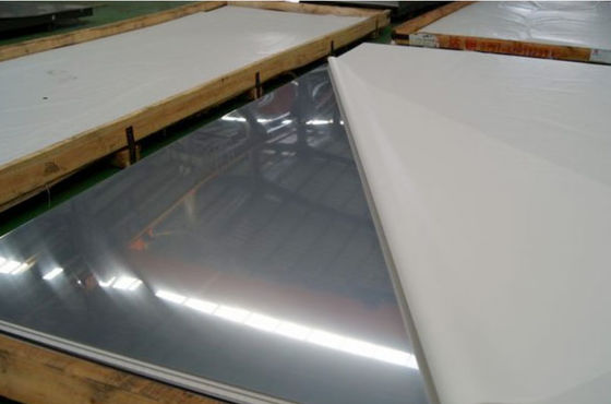 Koudgewalste 1.2mm Roestvrij staalplaat 304 1250mm Hoge Hardheid