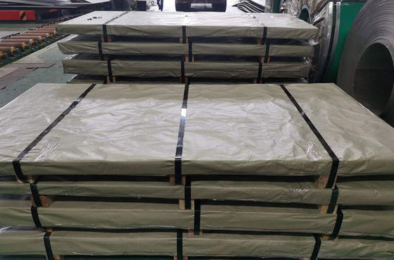 Naadloze 3.5mm Roestvrij staalplaat 304 2B 1500mm