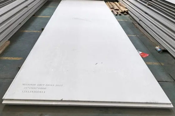 2B 6mm Molen van de Roestvrij staalplaat Warmgewalste 4000mm