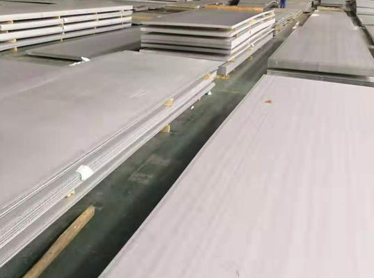 JIS SUS 316 8mm Roestvrij staalplaat 304 Warmgewalste 3000 Mm