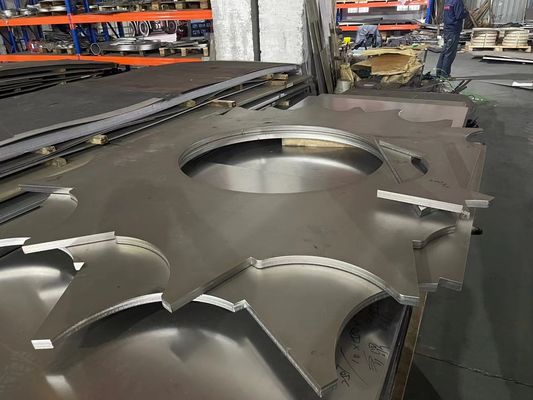 Van de het Roestvrije staalplaat van de spleetrand 310S Scherpe Ronde 2000mm