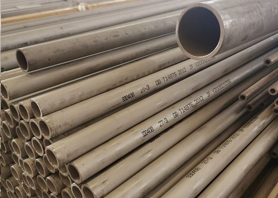 SUS304H 2,5 Duplexroestvrij staalpijp 8K beëindigt 0.5mm ASTM