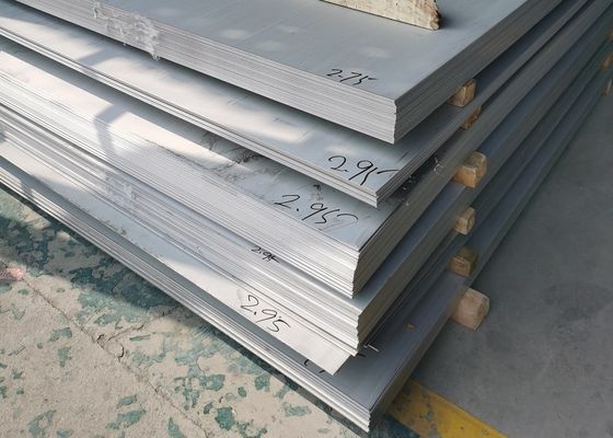 Van het het Roestvrije staalblad van SS301 S30100 Plaat Antiroest Warmgewalste 15mm 20mm