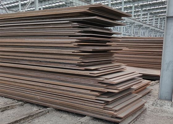 Het roestende Corten-Verweringsstaal SMA400AW BW CW 40mm 50mm 2B eindigt
